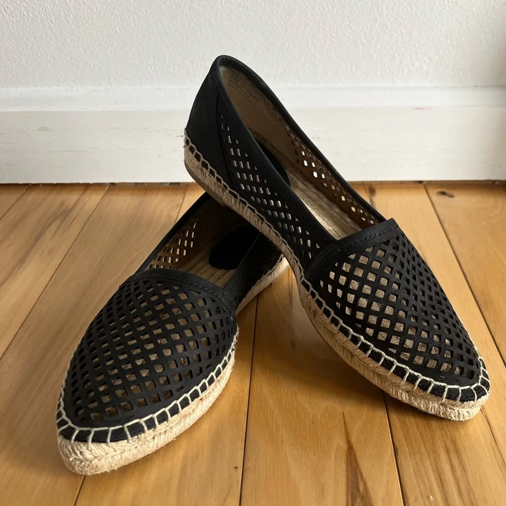 FRYE Lee A Line Perforated Espadrilles Women’s Slip on Shoes Size 8.5